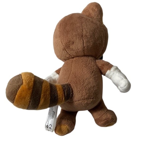Super Mario 3D Land Tanooki Mario Plush 9” Little Buddy 2013 Nintendo Stuffed To - Picture 3 of 8